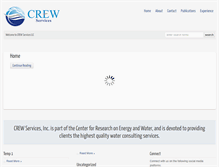 Tablet Screenshot of crew-services.com